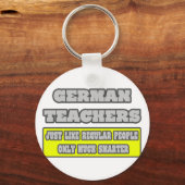 Deutschlehrer ... viel schlauer schlüsselanhänger (Vorderseite)
