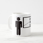 Deutschlehrerin Kaffeetasse (Vorderseite Links)
