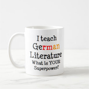 Deutschliteraturlehrer Kaffeetasse