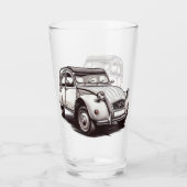 Deux Chevaux Glas (Rückseite)