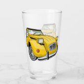 Deux Chevaux Glas (Rückseite)