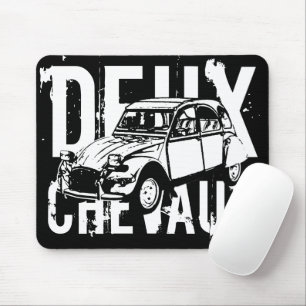 Deux Chevaux Mouse Pad Mousepad