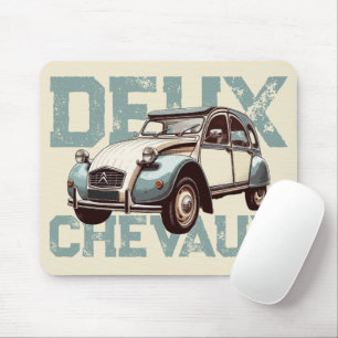 Deux Chevaux Mousepad