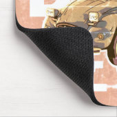 Deux Chevaux Mousepad (Ecke)