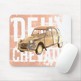 Deux Chevaux Mousepad
