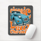 Deux Chevaux Mousepad (Mit Mouse)