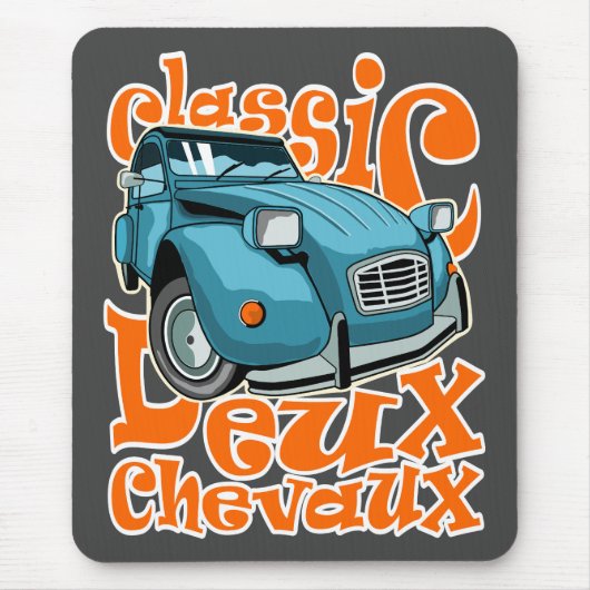 Deux Chevaux Mousepad (Vorne)