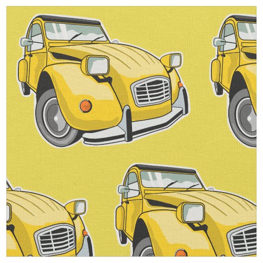 Deux Chevaux Stoff (Nahaufnahme)