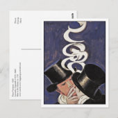 Deux Fumeurs von Cappiello Postkarte (Vorne/Hinten)