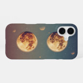Deux Lunes Vintage iPhone 16 Hülle (Rückseite (Horizontal))