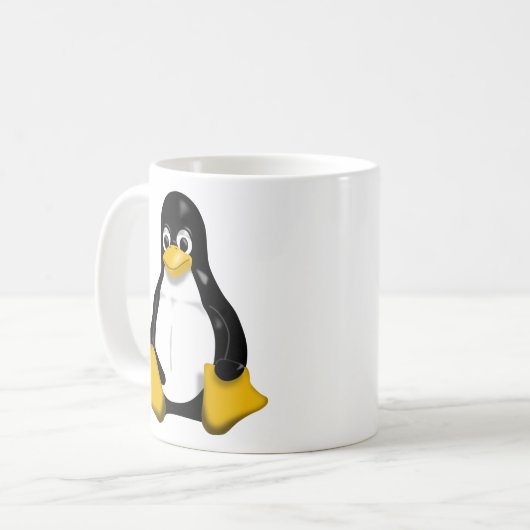 /dev/coffee0linux-Tasse Kaffeetasse (Vorderseite Links)