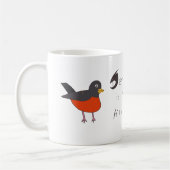 Dev ist eine Tasse am Kopf (Links)