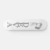 DEVA-Skateboard Skateboard (Horizontal)