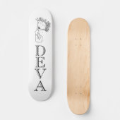 DEVA-Skateboard Skateboard (Vorderseite)