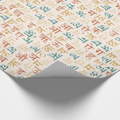 Devanagari Geschenkpapier (Ecke)