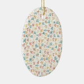 Devanagari Keramik Ornament (Rechts)