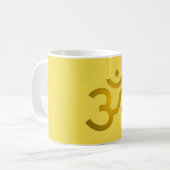 Devanagari om - Canary Kaffeetasse (Vorderseite Links)