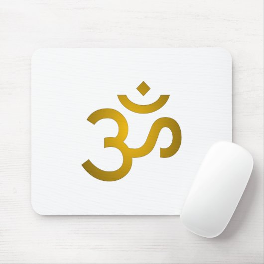 Devanagari Om Mouse Pad Mousepad (Mit Mouse)