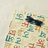 Devanagari Strandtuch (Beispiel)