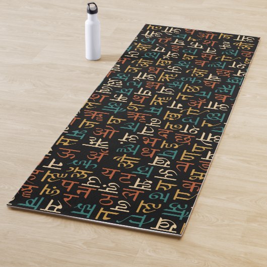Devanagari Yogamatte (Beispiel)