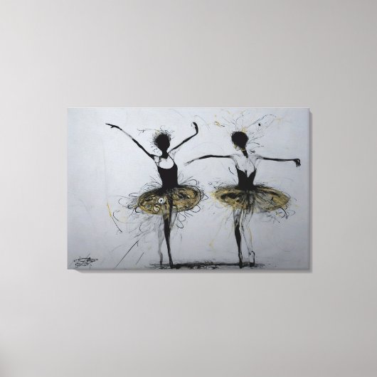 Devant et Derriere Leinwanddruck (Vorderseite)