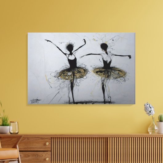 Devant et Derriere Leinwanddruck (Insitu (Wohnzimmer))