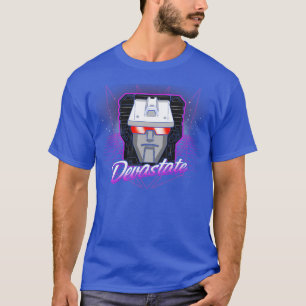 Devastate 80er Villain Robot G1 zu Meme T-Shirt