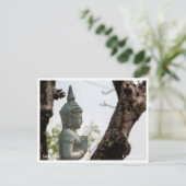 Devata-Skulptur Angkor Wat Postkarte (Stehend Vorderseite)