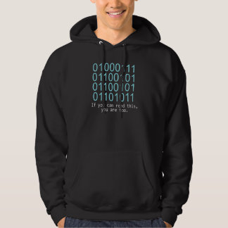 Developer Geek Computer Binary Code Programmer Hoodie