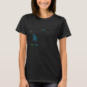 Developer New Developer Coder Programmer Nerd Admi T-Shirt (Vorderseite)