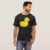 Developer Rubber Duckie Canine Black Labrador T-Shirt (Vorne ganz)