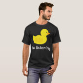 Developer Rubber Duckie Labrador Liebhaber T-Shirt (Vorne ganz)