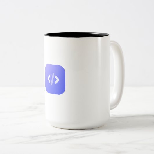 developer zweifarbige tasse (VorderseiteRechts)