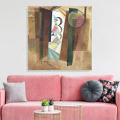 Development in Brown Leinwanddruck (Insitu (Wohnzimmer))