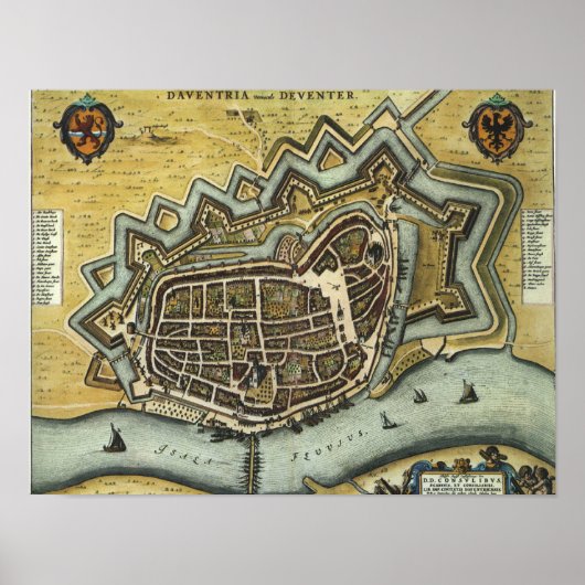 Deventer - 1652 poster (Vorne)