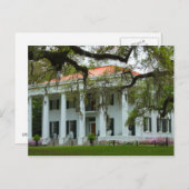 D'Evereux Antebellum Zuhause - Natchez, MS Postkarte (Vorne/Hinten)