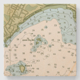 Devereux Beach Massachusetts Sandstone Untersetzer