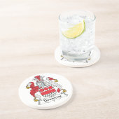 Devereux Familienwappen Untersetzer (Seite)