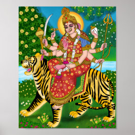 Devi Durga Foto Poster
