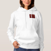 Devi Sanskrit Kalligraphie Hoodie (Vorderseite)
