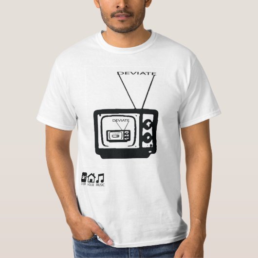 Deviate House Music T-Shirt (Vorderseite)