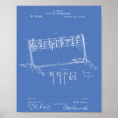 Device Teaching Music 1893 Patent Art Blueprint Poster (Vorne)
