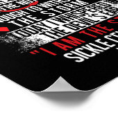 Devil2- Sichelzellenanämie Aufklärungsstreifen Poster (Ecke)