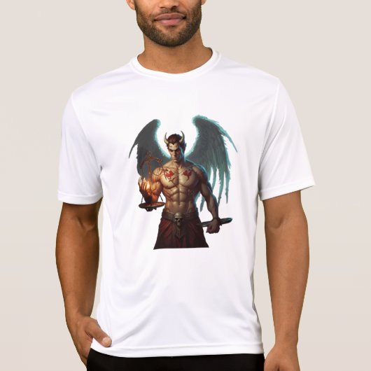 Devil Angel Balance T-Shirt (Vorderseite)