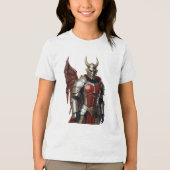 Devil Angel Conqueror Tri-Blend Shirt (Vorderseite)