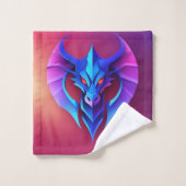Devil Angel Esports Emblem Badhandtuch Set (Waschlappen)