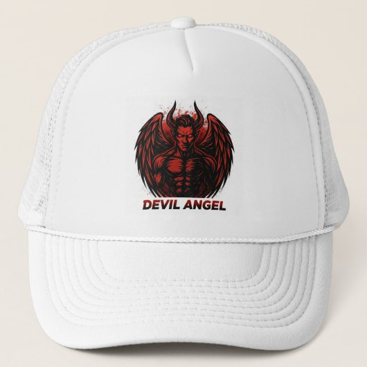 Devil Angel Esports Trucker Hats Truckerkappe (Vorderseite)