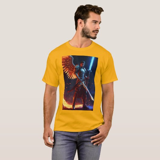 "Devil Angel Gamer: Ultimate Power&Kontrolle T - S T-Shirt (Vorne ganz)