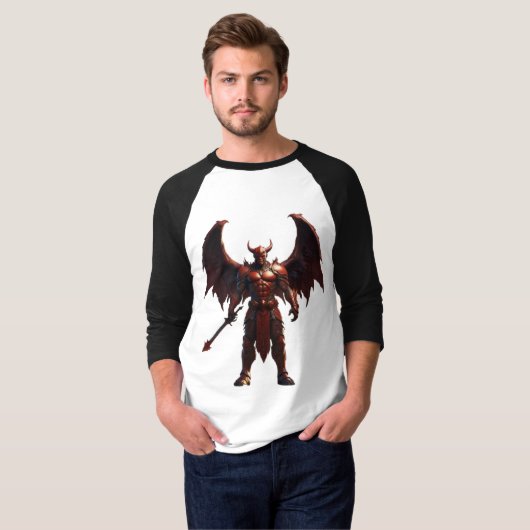 Devil Angel Guardian T-Shirt (Vorne ganz)
