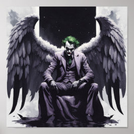 Devil Angel Jocker Poster